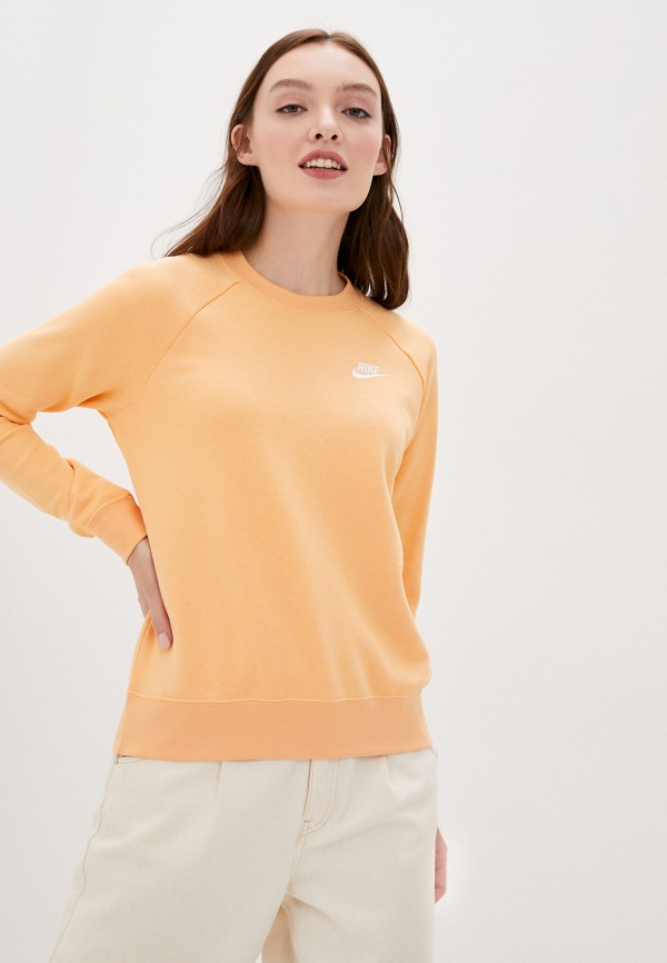 

Свитшот Nike, Оранжевый, W NSW ESSNTL CREW FLC