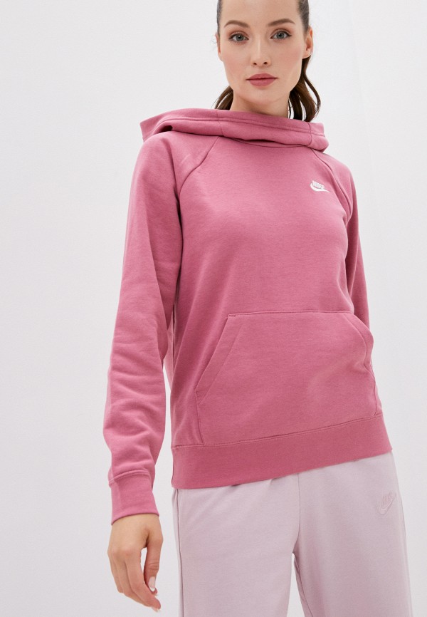 

Худи Nike, Розовый, W NSW ESSNTL FNL PO FLC