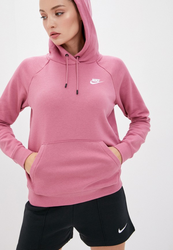 

Худи Nike, Розовый, W NSW ESSNTL HOODIE PO FLC