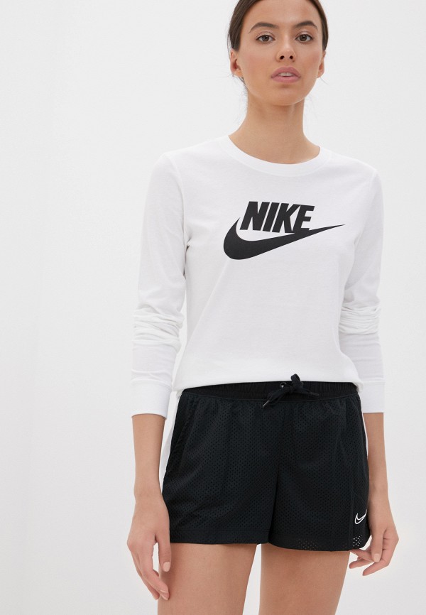 

Лонгслив Nike, Белый, W NSW TEE ESSNTL LS ICON FTR