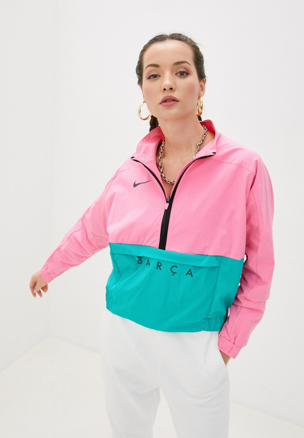 

Куртка Nike, Розовый, FCB W NK MIDLAYER QZ