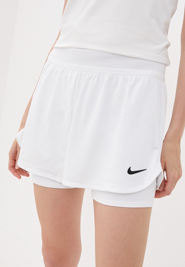 

Шорты спортивные Nike, Белый, W NKCT DRY FLX SHORT ELVTD ESS