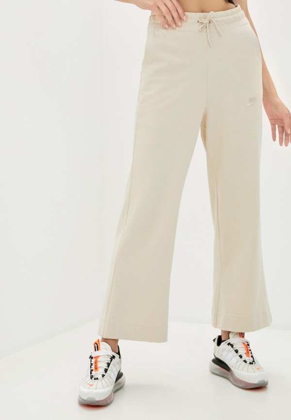 

Брюки спортивные Nike, Бежевый, W NSW PANT JRSY