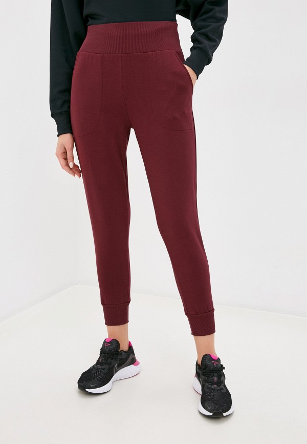 

Брюки спортивные Nike, Бордовый, W NK FLOW HYPER 7/8 PANT