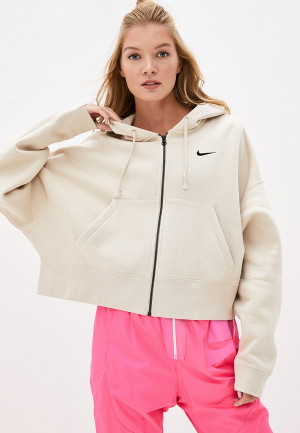 

Толстовка Nike, Бежевый, W NSW FZ FLC TREND