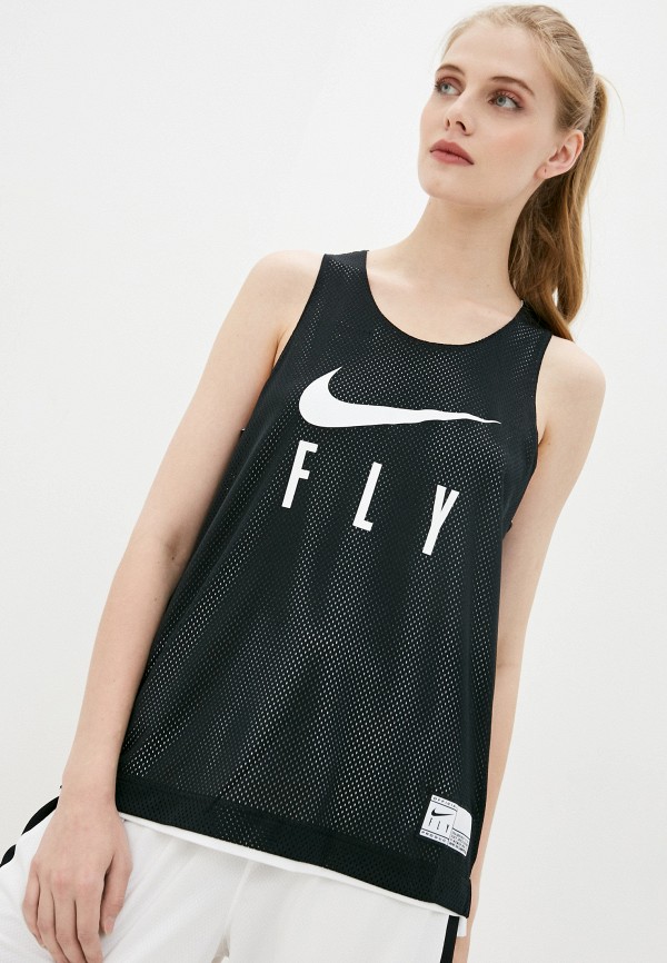

Майка спортивная Nike, Черный, W NK FLY REVERSIBLE JERSEY