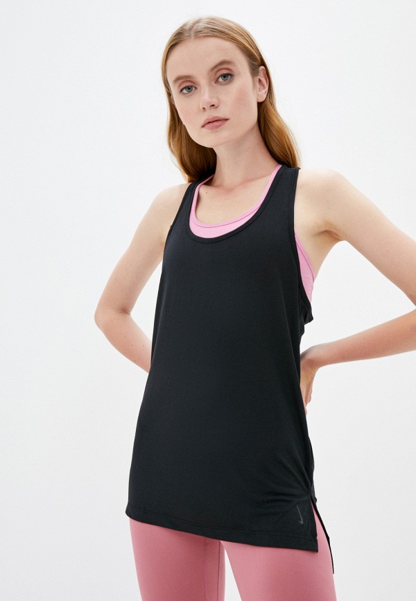 

Майка спортивная Nike, Черный, W NIKE YOGA LAYER TANK