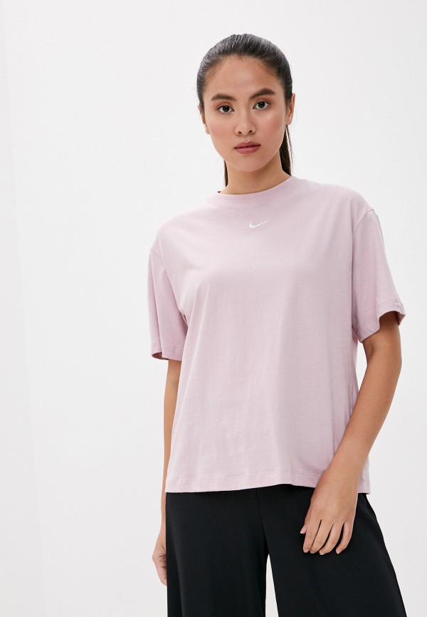 

Футболка Nike, Розовый, W NSW ESSNTL TOP SS BF