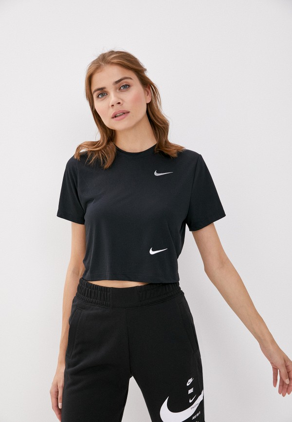 

Футболка спортивная Nike, Черный, W NSW TEE SLIM CROP LBR