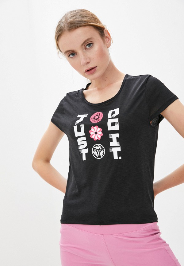 

Футболка спортивная Nike, Черный, W NK ICNCLSH SS