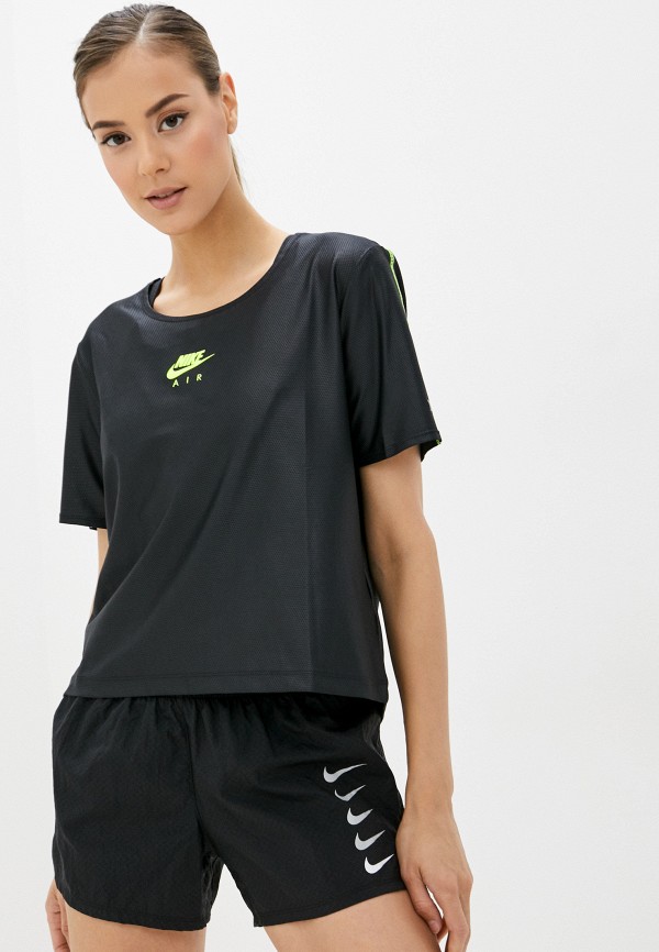 

Футболка спортивная Nike, Черный, W NK AIR TOP SS