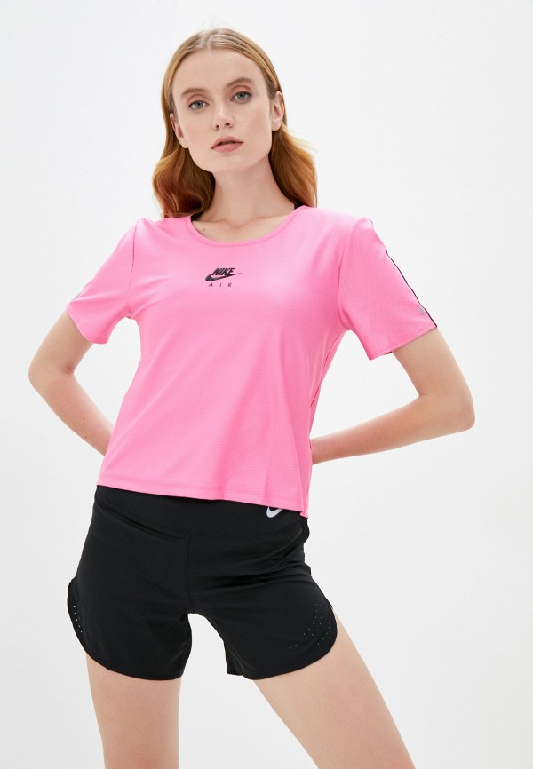 

Футболка спортивная Nike, Розовый, W NK AIR TOP SS
