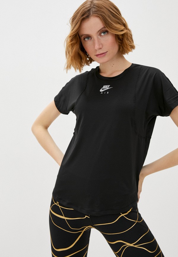 

Футболка спортивная Nike, Черный, W NK AIR TOP SS