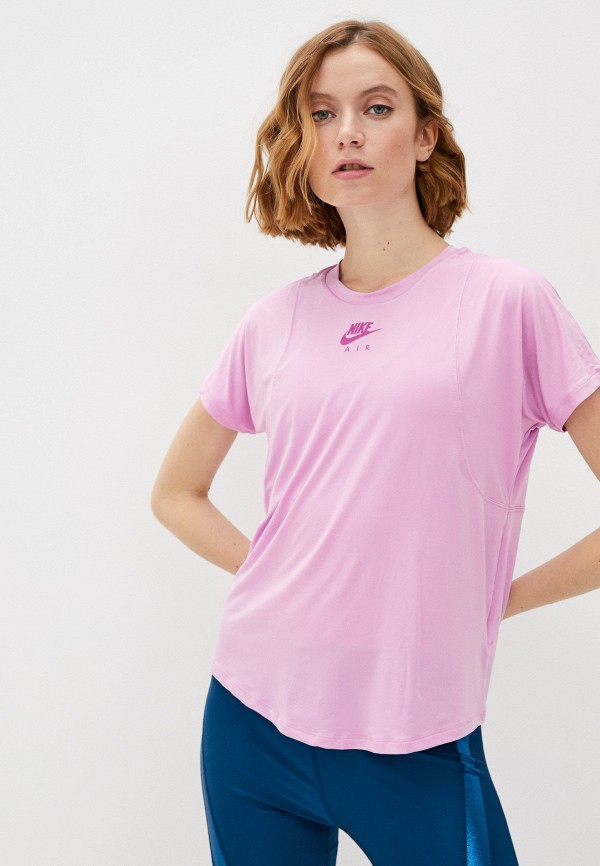 

Футболка спортивная Nike, Розовый, W NK AIR TOP SS