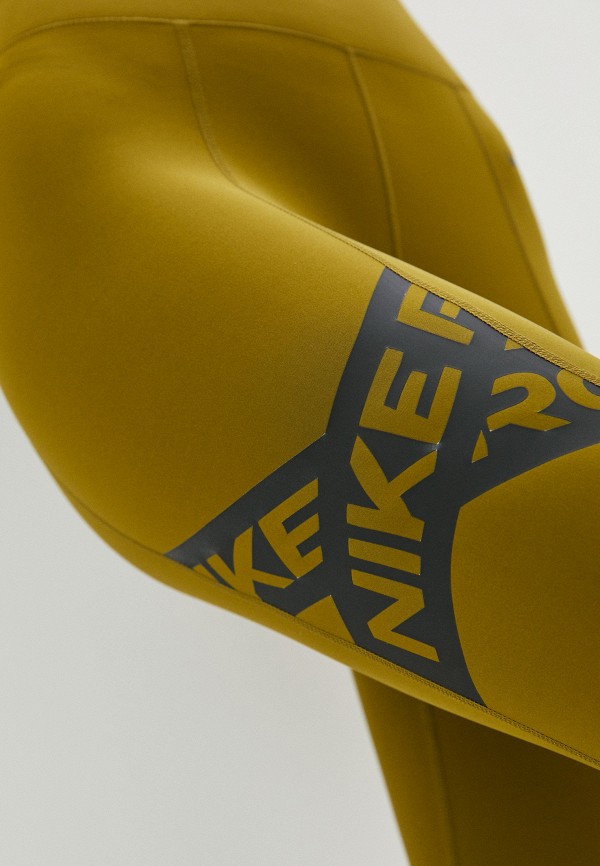 

Тайтсы Nike, Хаки, W NP TIGHT 7/8 PP3 TROMPE L