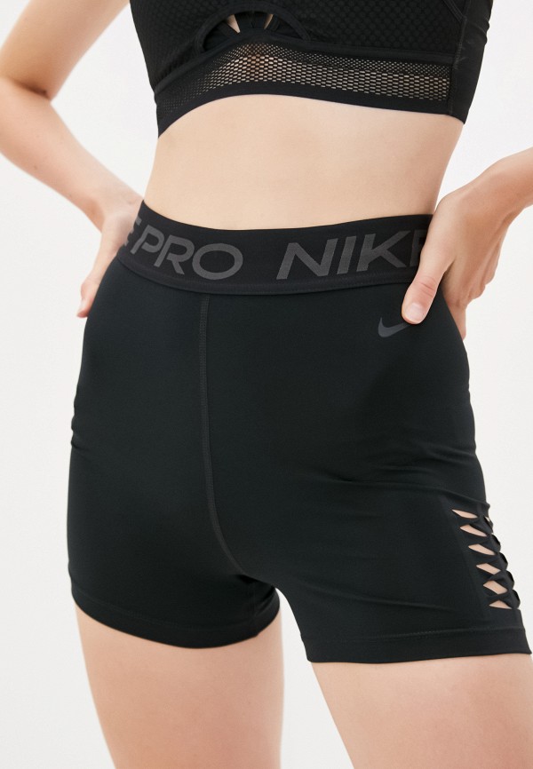

Шорты компрессионные Nike, Черный, W NP SHORT 3" HI-RISE PP1 M V