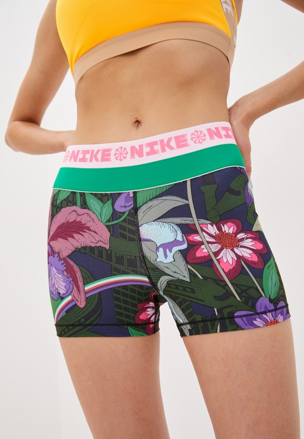 

Шорты спортивные Nike, Разноцветный, W NP ICNCLSH PRT 3" SHORT