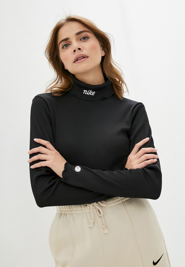 

Водолазка Nike, Черный, W NSW TOP LS RIB FEMME