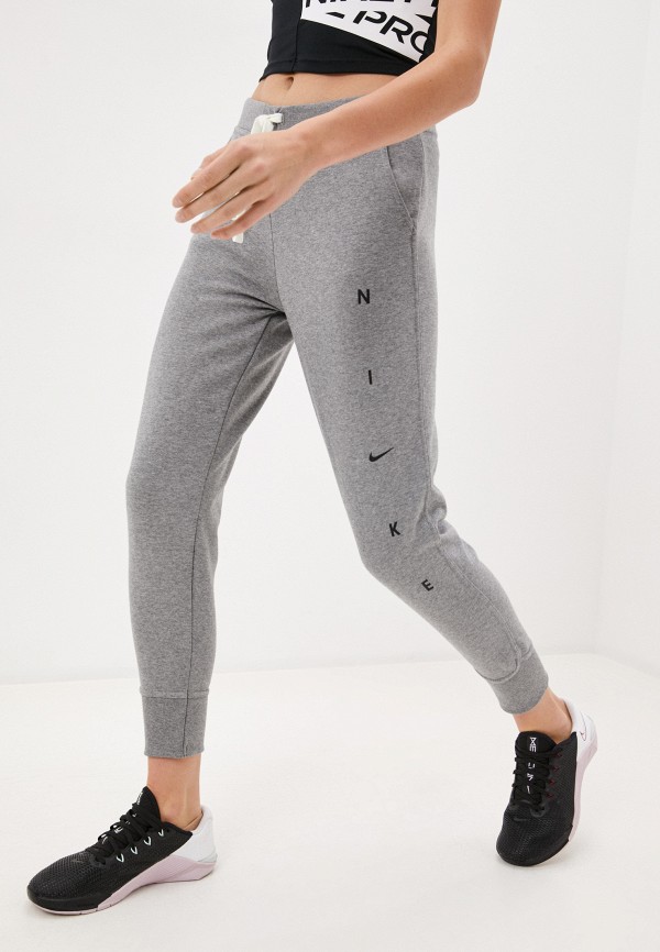 

Брюки спортивные Nike, Серый, W NK DRY GET FIT FLC PANT NK G
