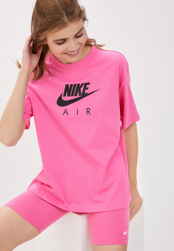 

Футболка Nike, Розовый, W NSW AIR TOP SS BF