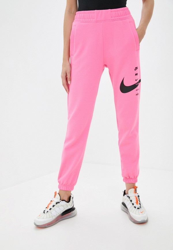 

Брюки спортивные Nike, Розовый, W NSW SWSH PANT FLC BB