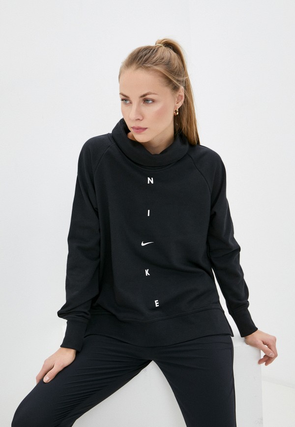 

Свитшот Nike, Черный, W NK DRY GET FIT FLC COWL NK G