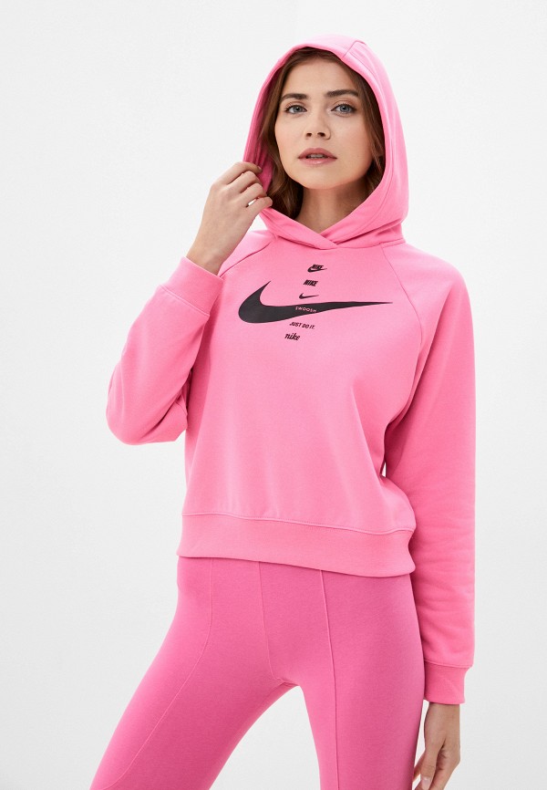 

Худи Nike, Розовый, W NSW SWSH HOODIE FLC BB