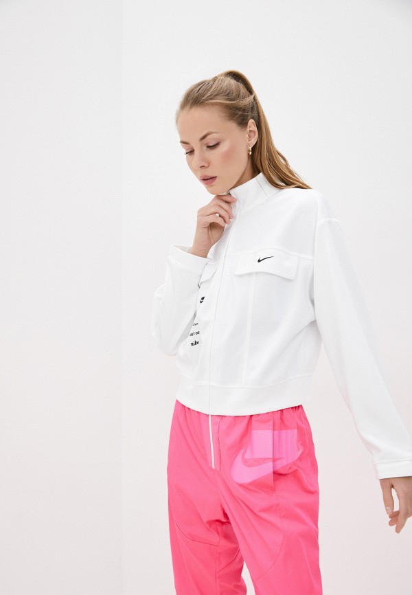 

Олимпийка Nike, Белый, W NSW SWSH JKT PK