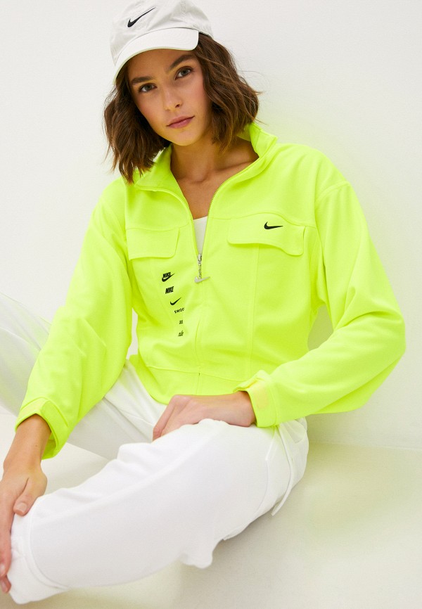 

Олимпийка Nike, Желтый, W NSW SWSH JKT PK