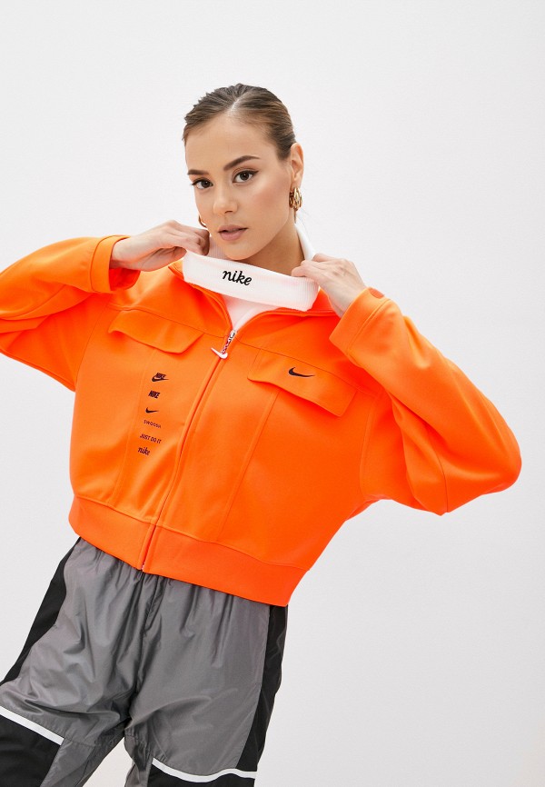 

Олимпийка Nike, Оранжевый, W NSW SWSH JKT PK