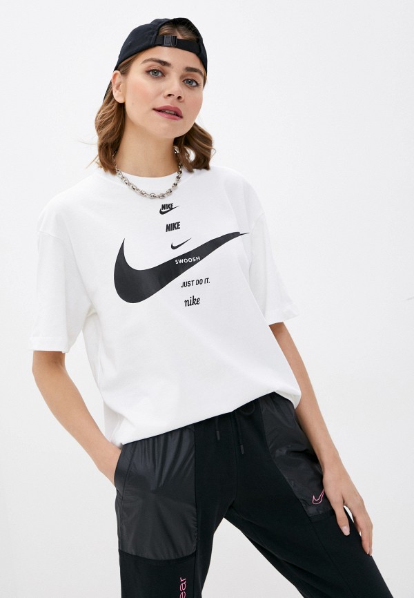 

Футболка Nike, Белый, W NSW SWSH TOP SS