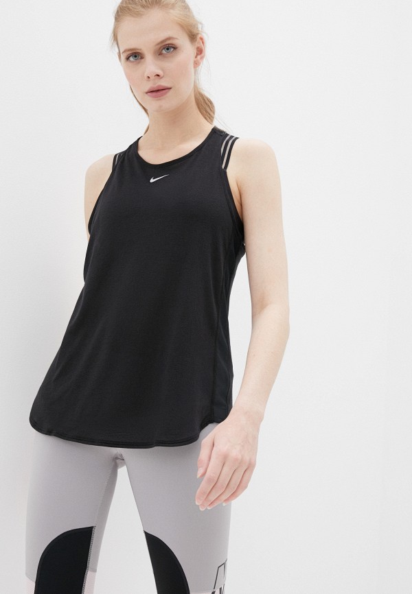 

Майка спортивная Nike, Черный, W NP AEROADAPT TANK