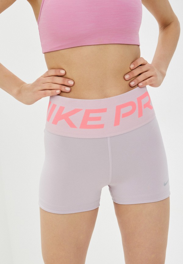 

Шорты спортивные Nike, Розовый, W NP CLN NVLTY 3" SHORT