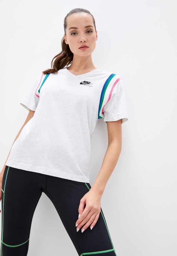

Футболка Nike, Серый, W NSW HRTG TOP