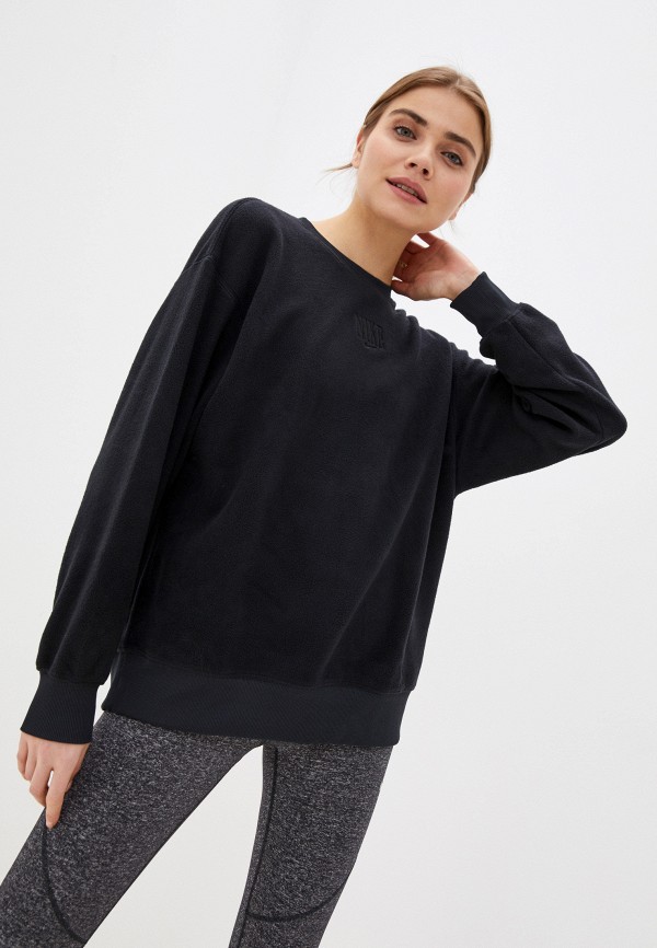 

Свитшот Nike, Черный, W NK THRMA ALTM FLC TOP FEMME