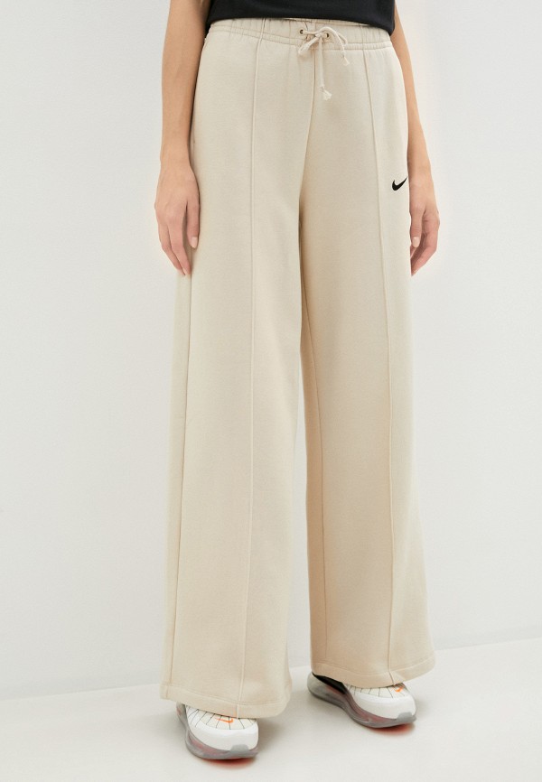 

Брюки спортивные Nike, Бежевый, W NSW OH PANT FLC TREND