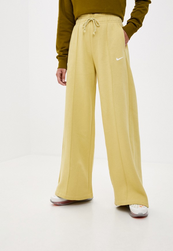 

Брюки спортивные Nike, Желтый, W NSW OH PANT FLC TREND