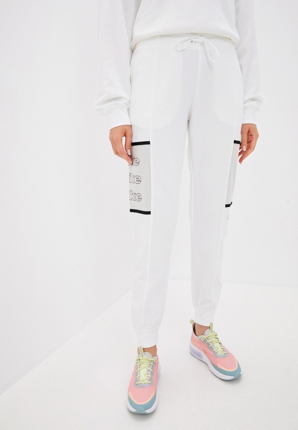 

Брюки спортивные Nike, Белый, W NSW PANT FT ARCHIVE RMX