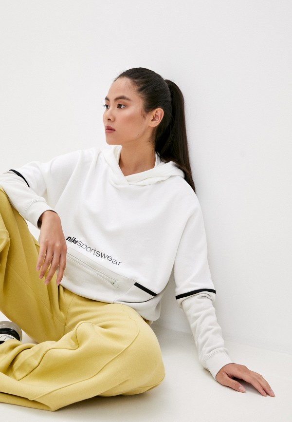 

Худи Nike, Белый, W NSW HOODY FT ARCHIVE RMX