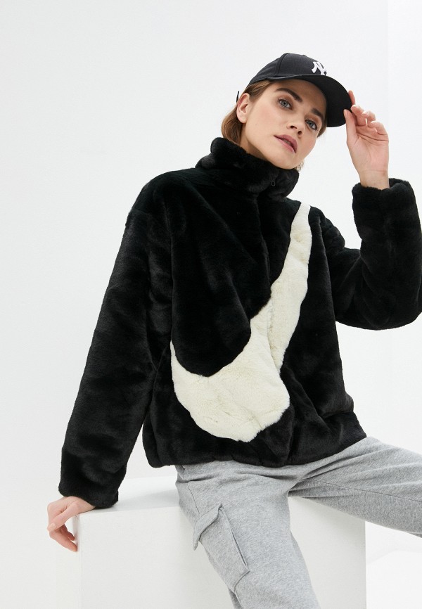 

Шуба Nike, Черный, W NSW JKT FAUX FUR