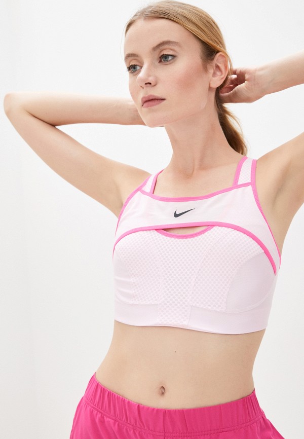 

Топ спортивный Nike, Розовый, NIKE ALPHA ULTRABREATHE BRA