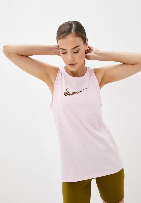 

Майка Nike, Розовый, W NK DRY TANK DFC FEMME