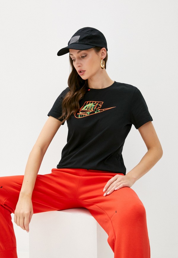 

Футболка Nike, Черный, W NSW TEE WORLDWIDE 1