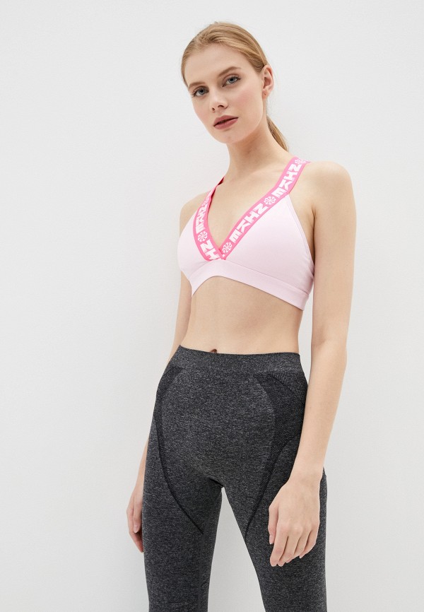 

Топ спортивный Nike, Розовый, NIKE INDY PLNG ICNCLSH BRA