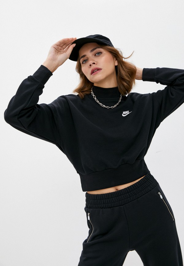 

Свитшот Nike, Черный, W NSW ESSNTL FLC MOCK