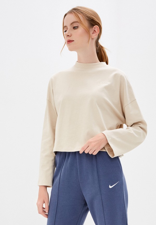 

Свитшот Nike, Бежевый, W NSW TOP LS JRSY