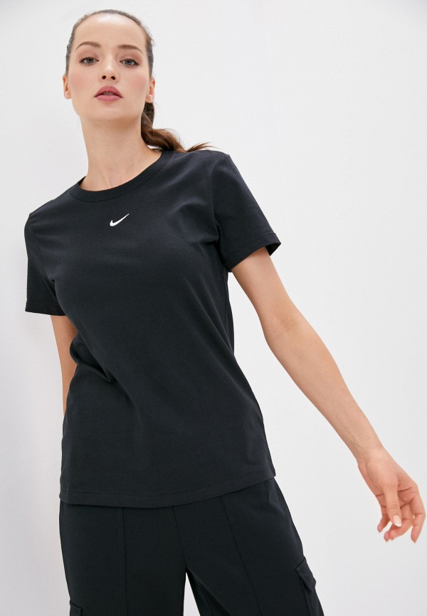

Футболка Nike, Черный, W NSW ESSNTL TEE SS CREW LBR