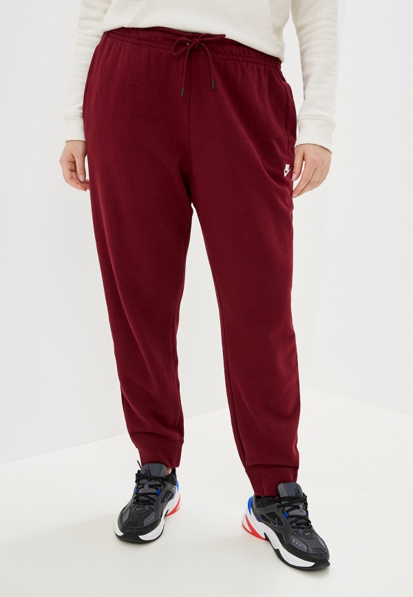 

Брюки спортивные Nike, Бордовый, W NSW ESSNTL PANT REG FLC PLUS