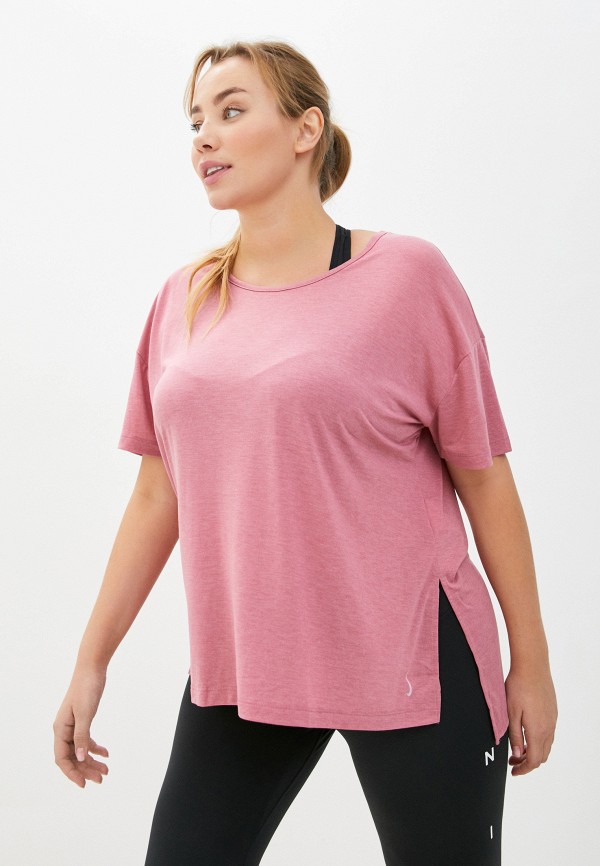 

Футболка спортивная Nike, Розовый, W NK DRY LAYER SS TOP PLUS
