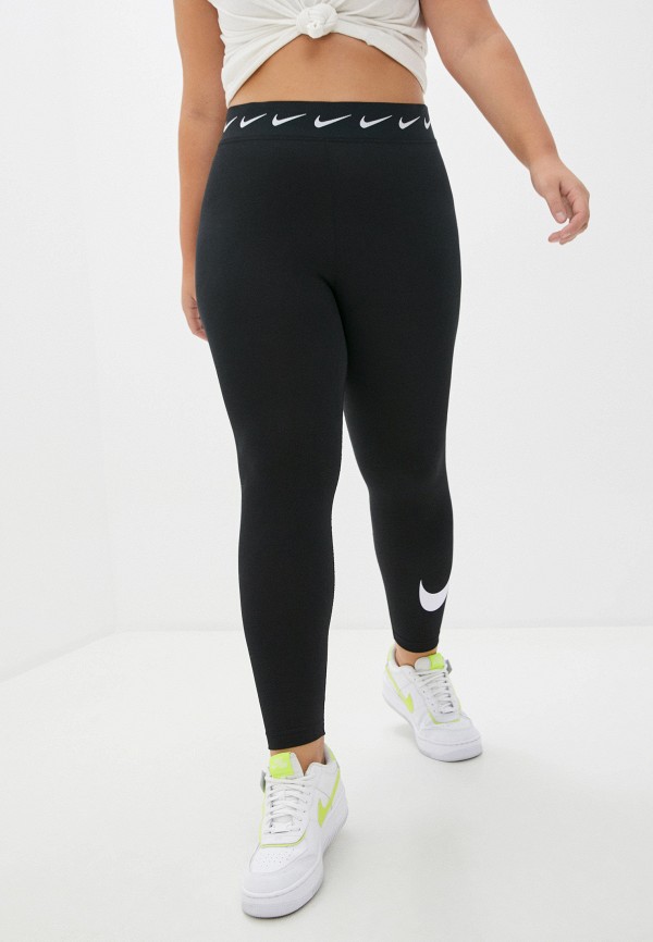 

Леггинсы Nike, Черный, W NSW LGGNG CLUB HR SWSH PLUS